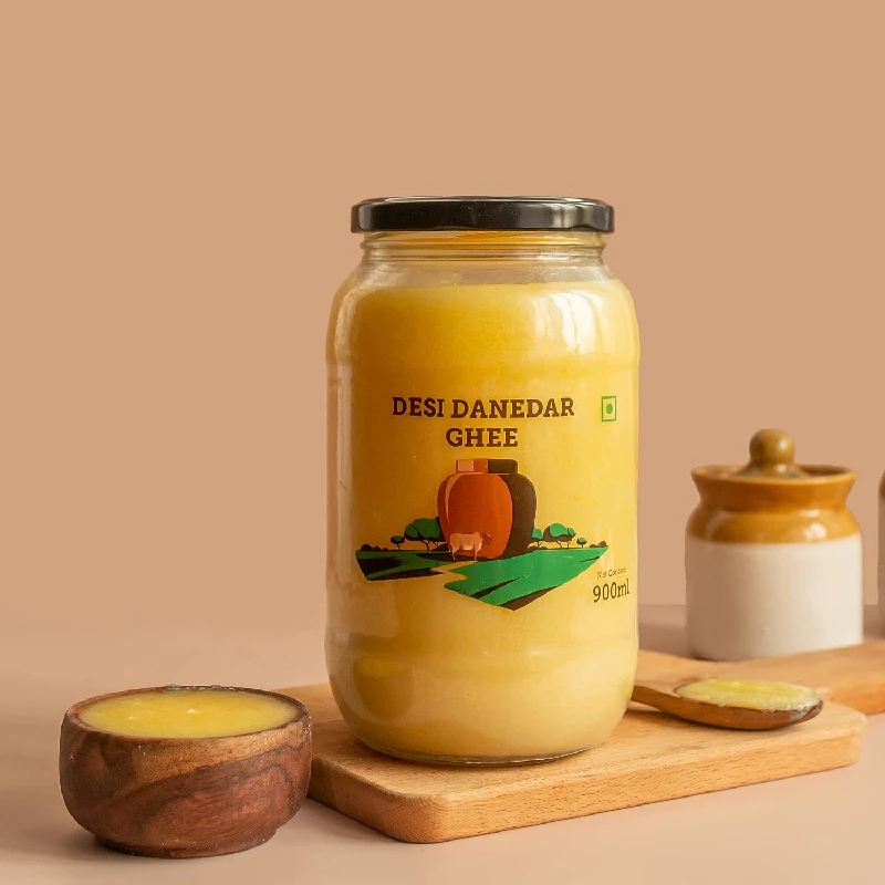 Country Delight Desi Danedar Ghee, 900 ml-2.webp